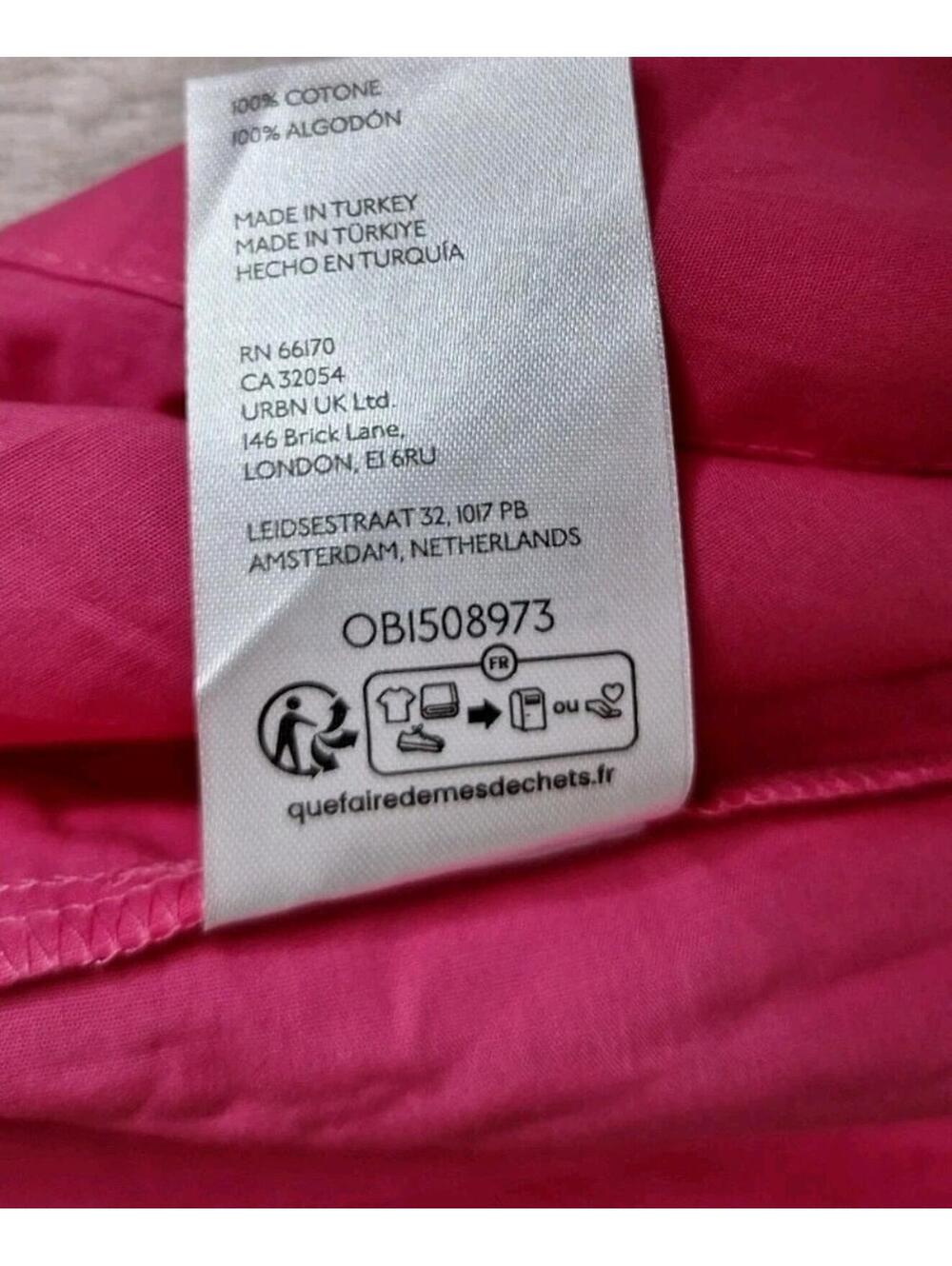 Anthropologie The Somerset Poplin Tiered Maxi Skirt Pink Smocked Pocket XXS NWT - Picture 13 of 13